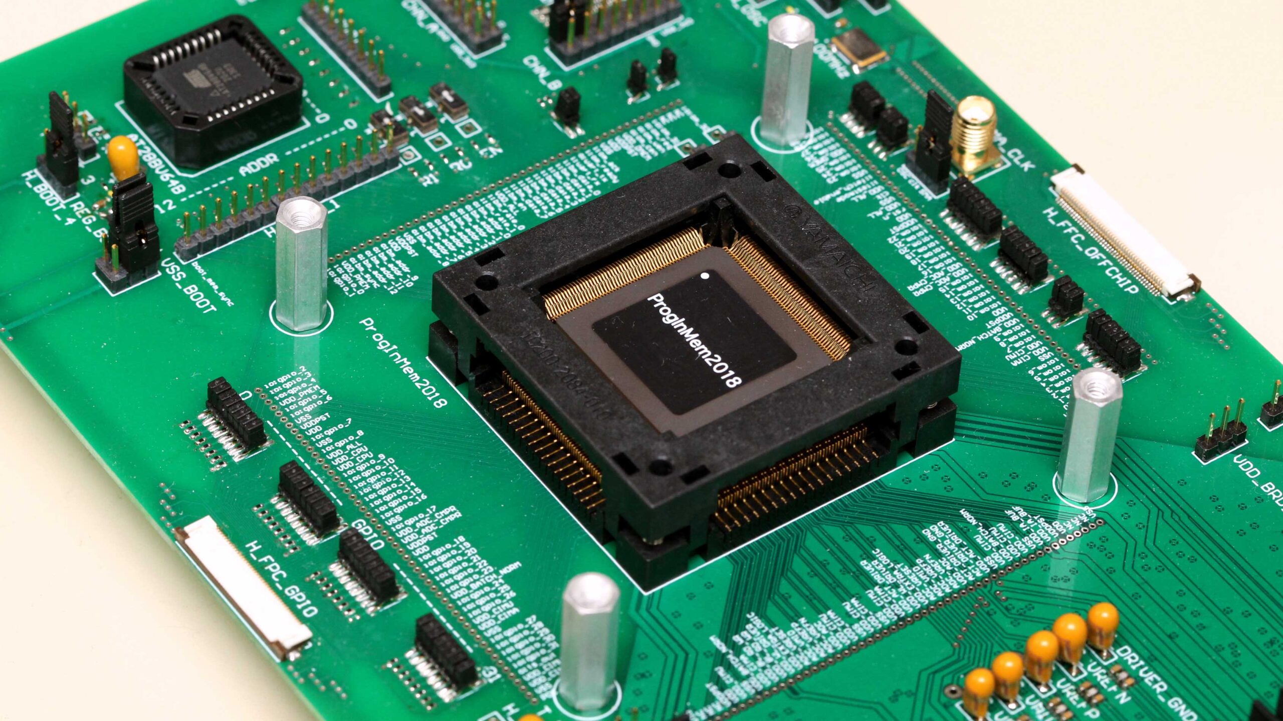 Photo of computer chip