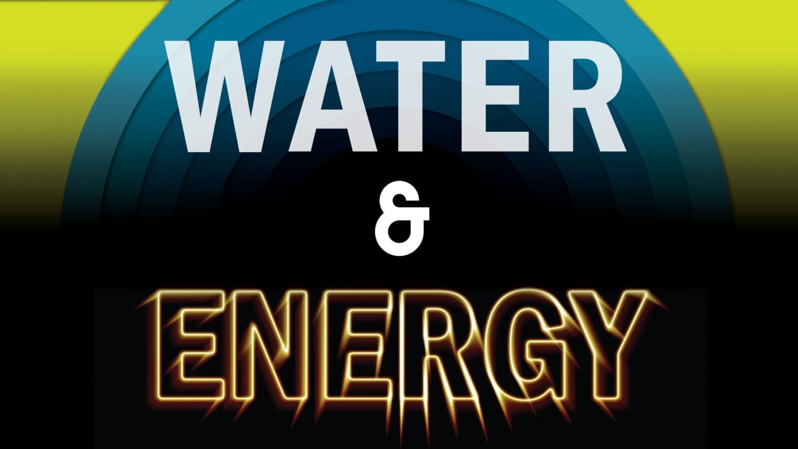 Water and Energy cover