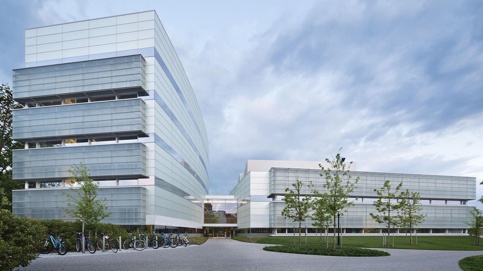 Computer rendering of a building.