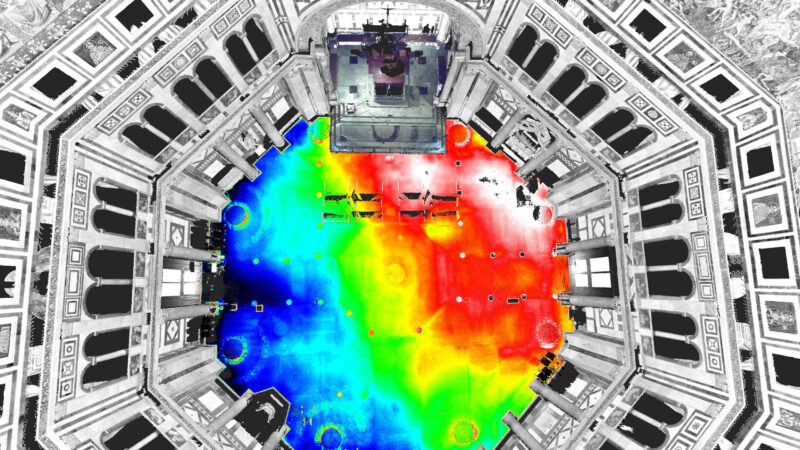 thermal scan of building