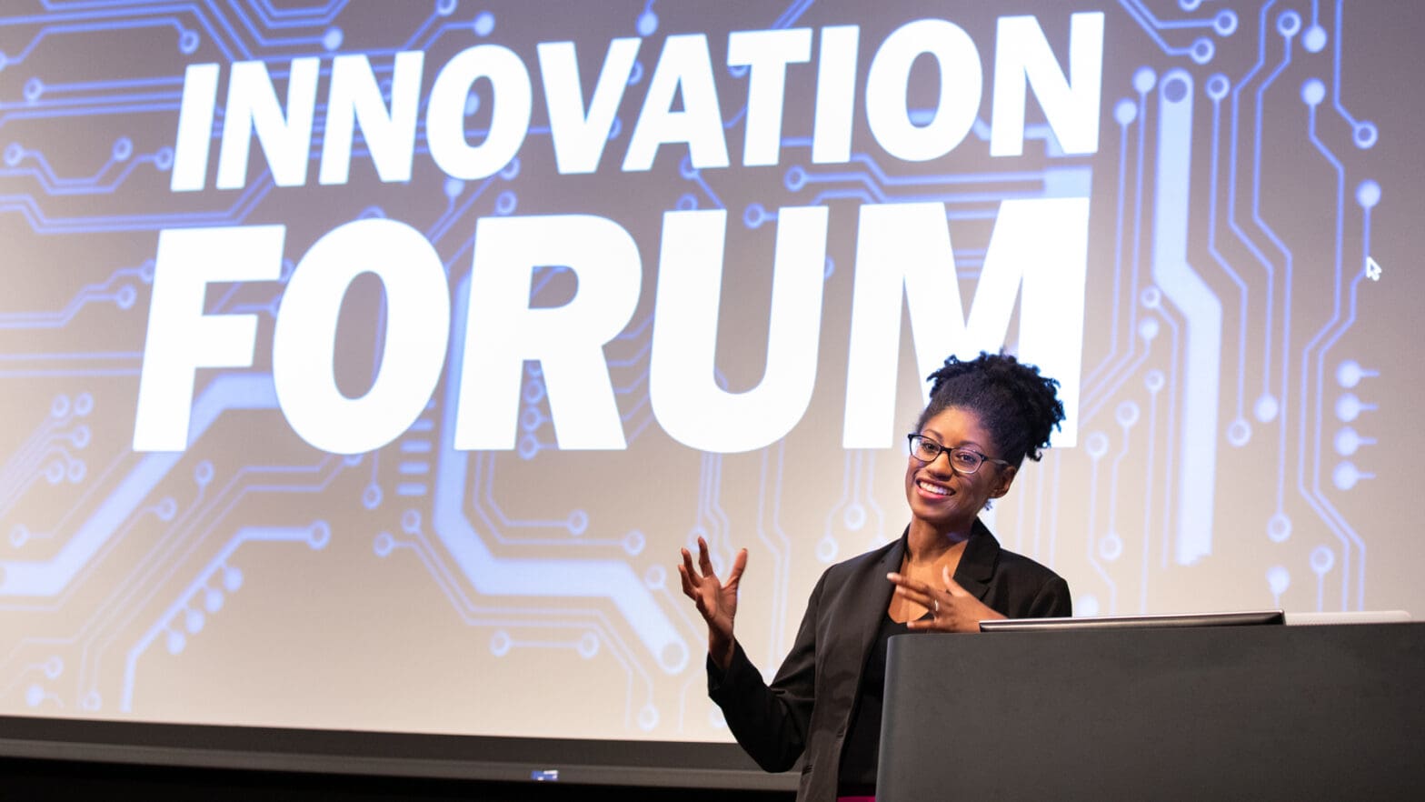Higher education secretary speaks at the Innovation Forum
