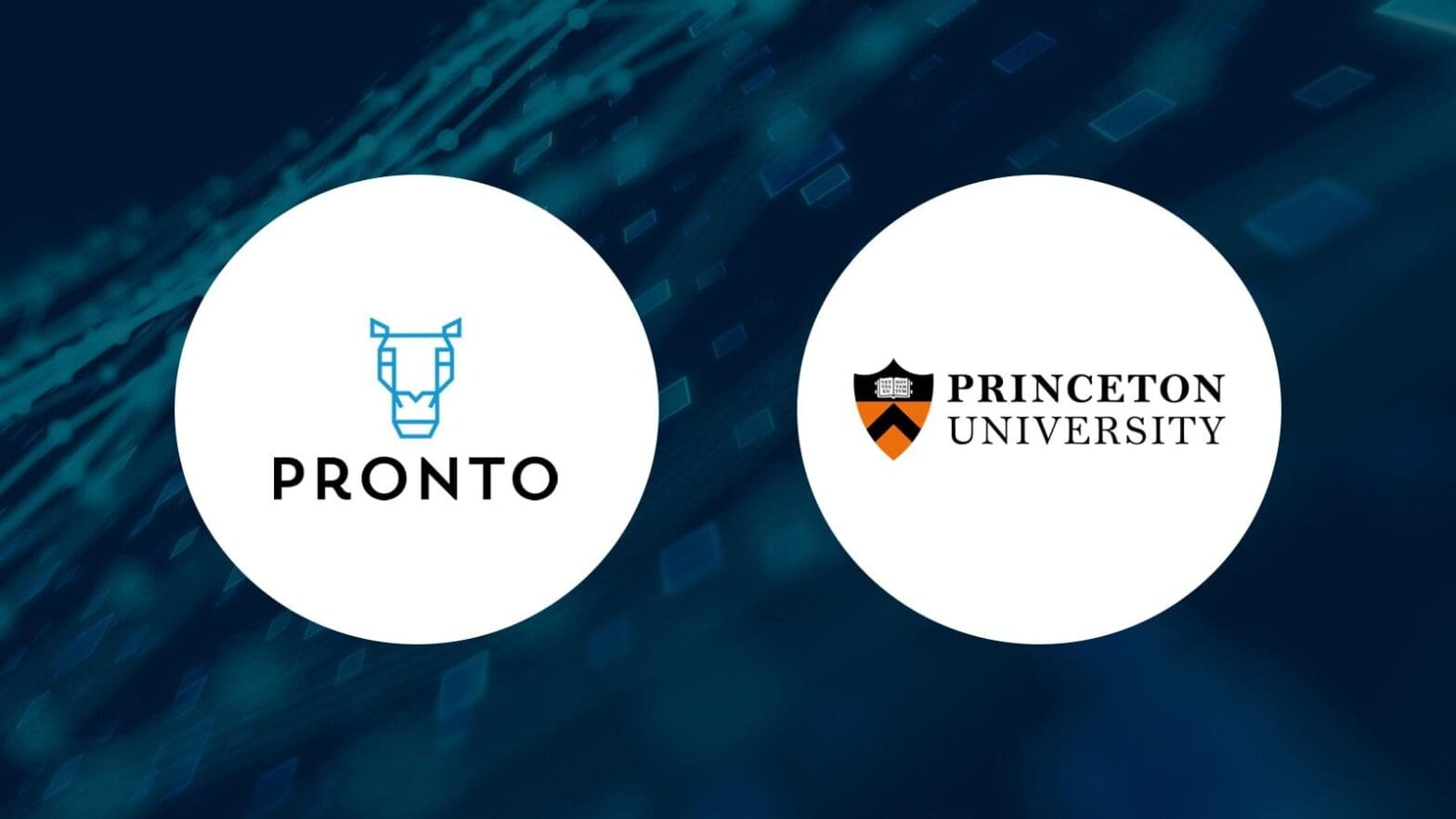 Logos of Project Pronto and Princeton University