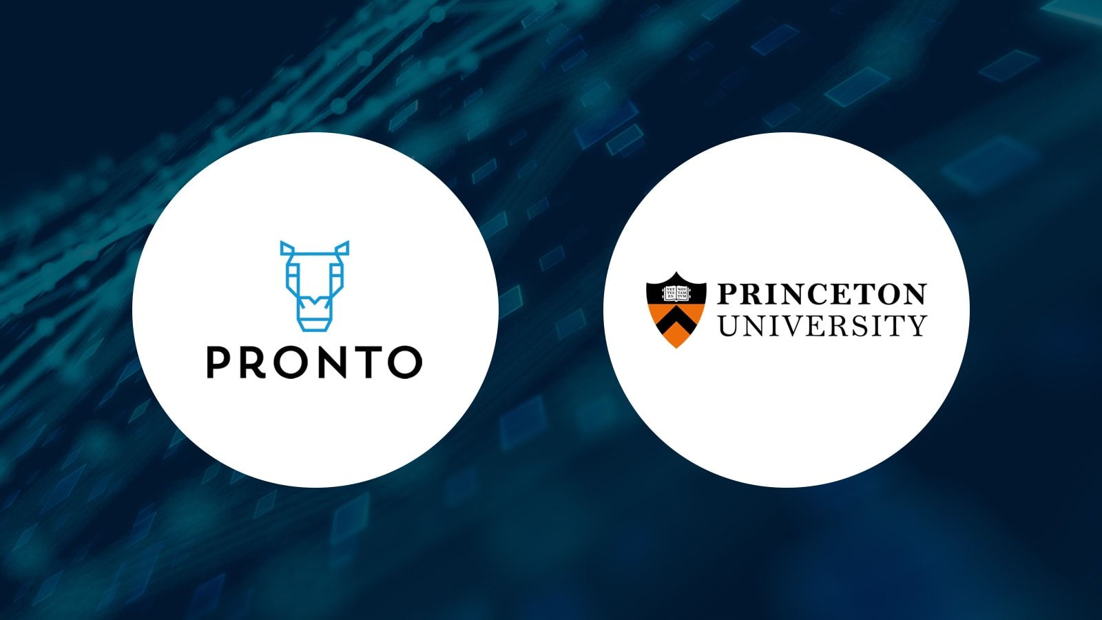 Logos of Project Pronto and Princeton University