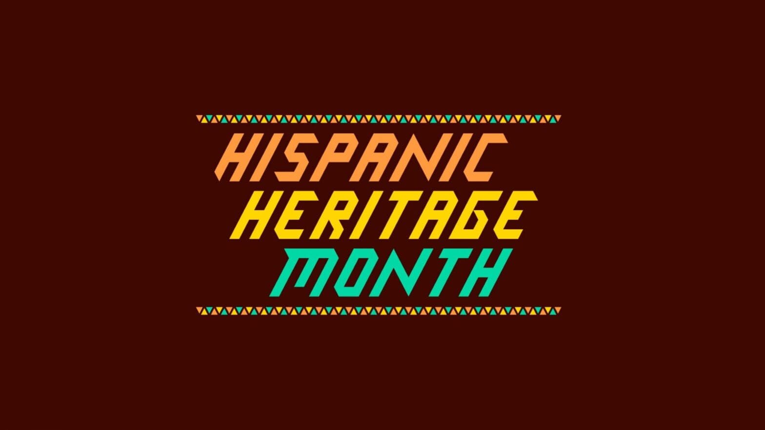 Hispanic Heritage Month celebration poster