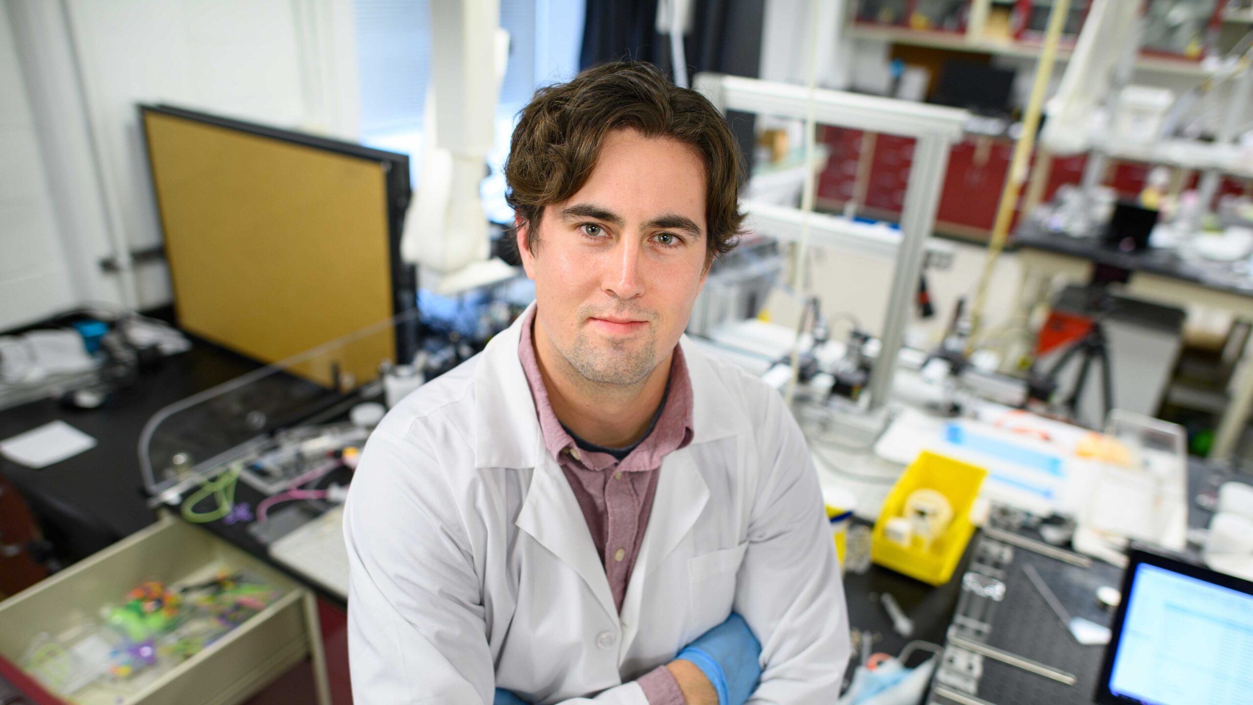 Portrait of researcher