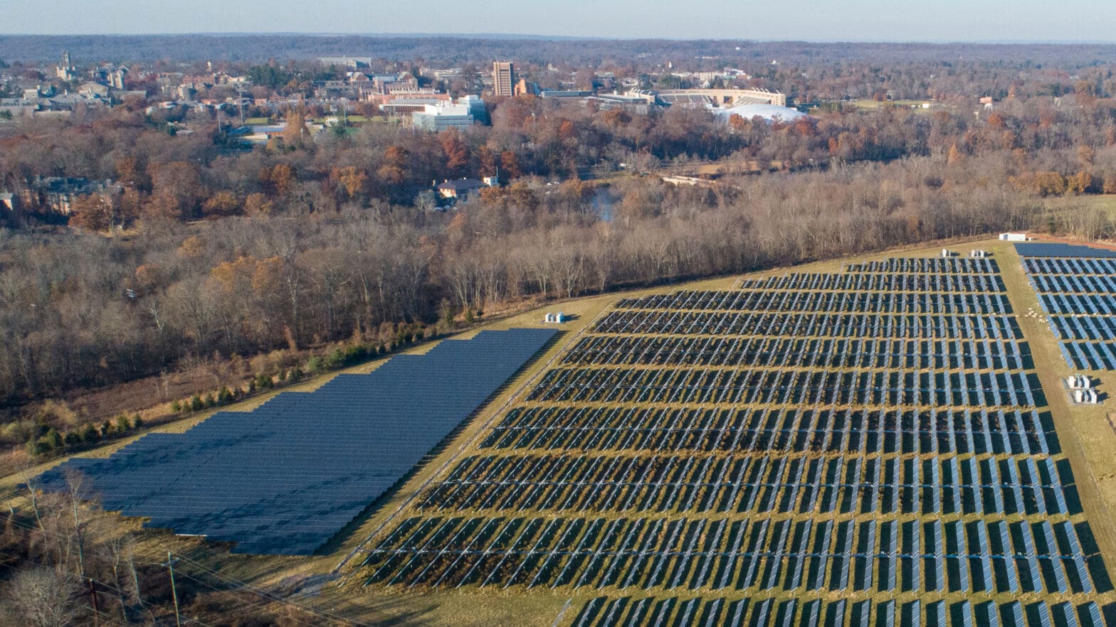 Solar field at Princeton
