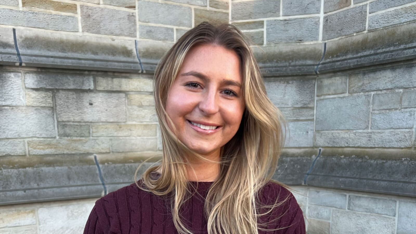 Portrait of Sophia Miller.