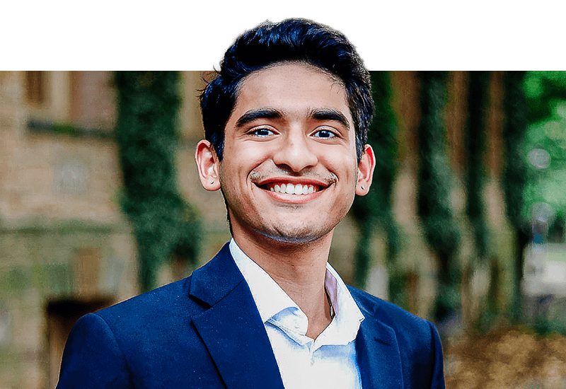 Portrait of Hriday Unadkat.