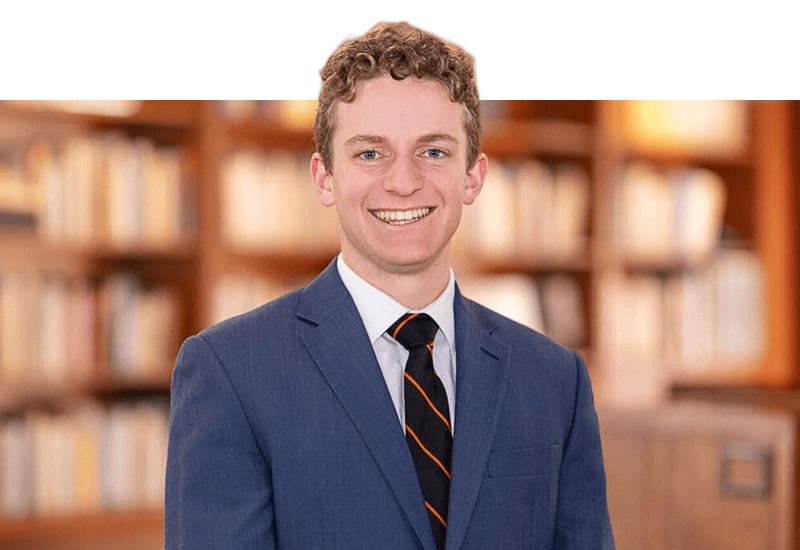 Portrait of Braeden Carroll.