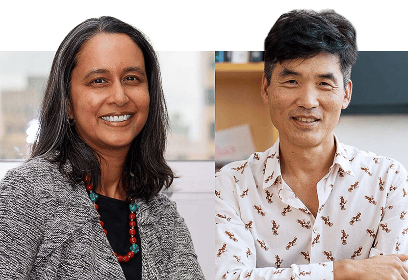 Mala Murthy and Sebastian Seung.