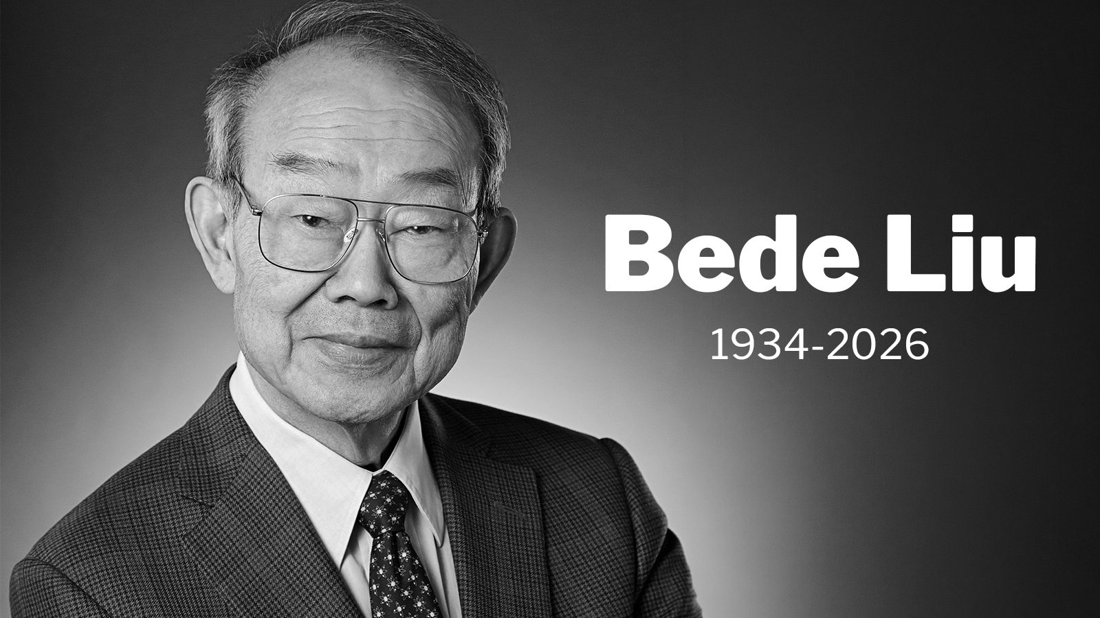 Portrait of Bede Liu.