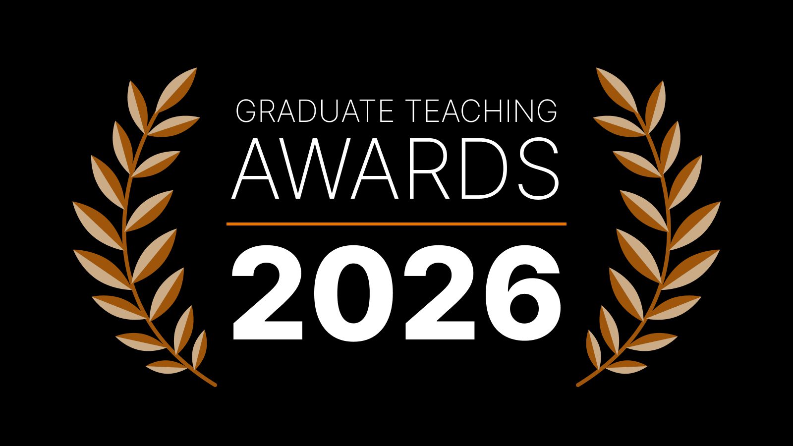 Graduate Teaching Awards 2026.