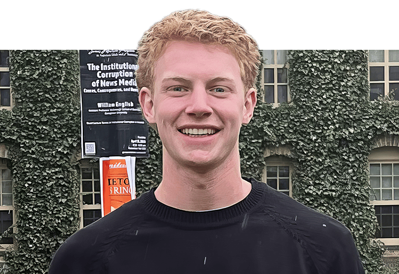Portrait of Tyler Harris.