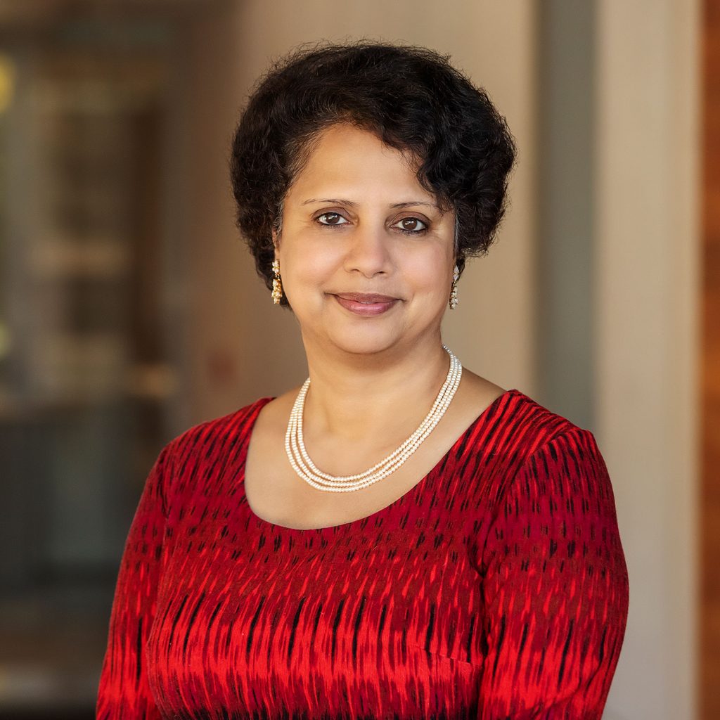 Portrait of Anu Ramaswami.