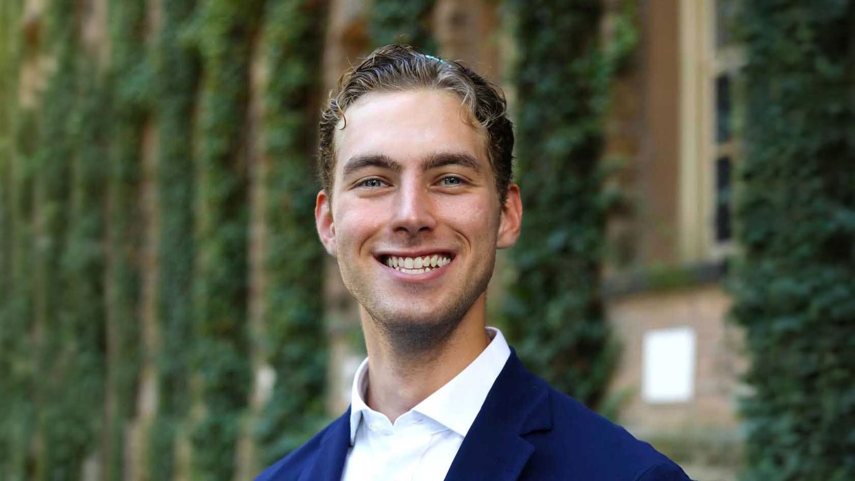 Portrait of Caleb Rosenfeld.
