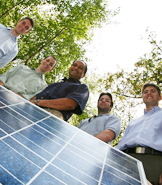 Kulkarni and Rowley collaborate on a solar energy project with Princeton Power Systems founders 