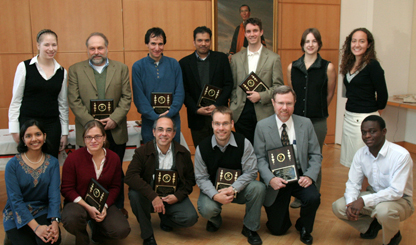 Engineering Council members with award recipients