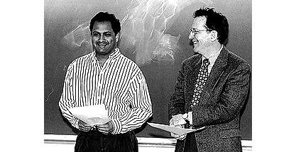 Sanjeev Kulkarni with Gilbert Harm