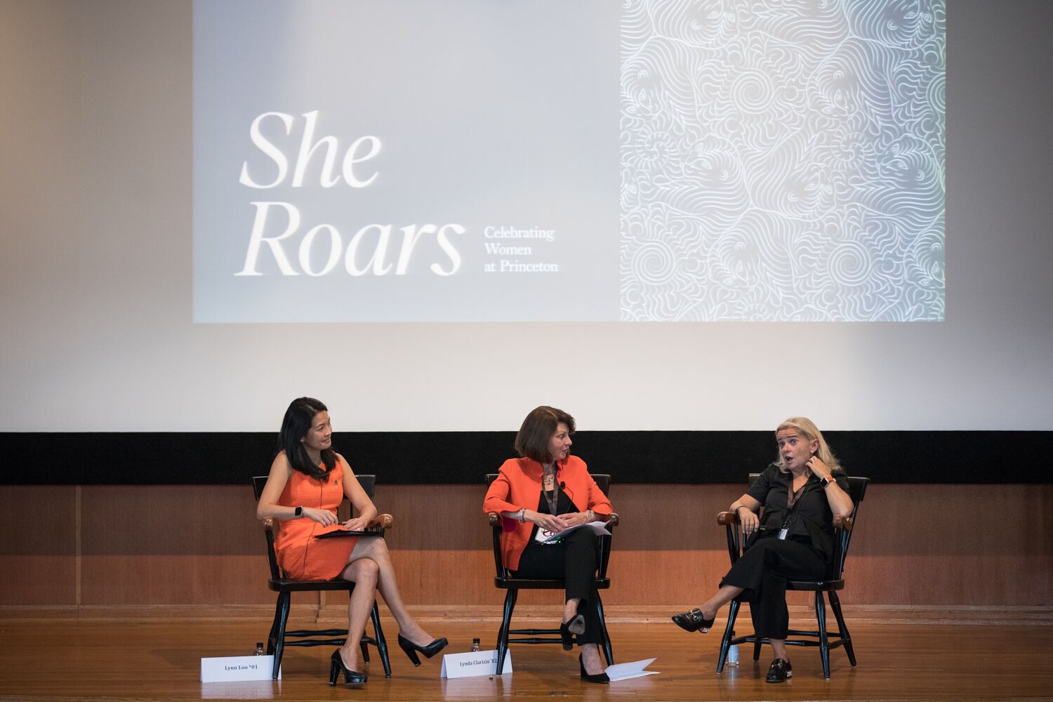 Panelists at She Roars conference