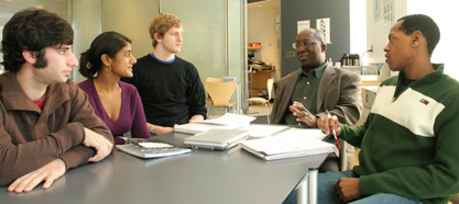 Soboyejo and members of the Global Development Network 