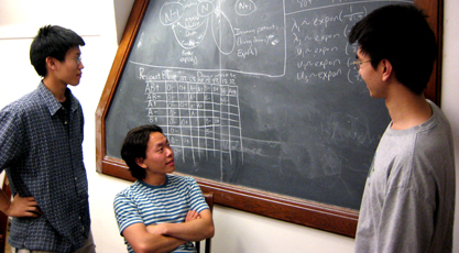 Undergraduate Jingyuan Wu explains